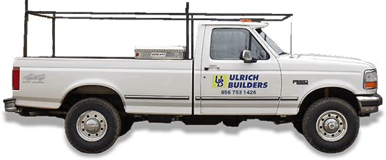 Ulrich Builders company truck for construction